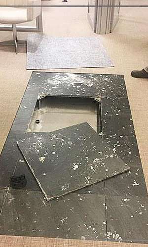 Piso elevado placa de aço Piso elevado placa de aço