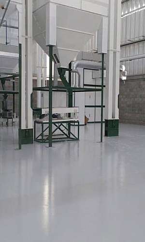 Piso epoxi cozinha industrial Piso epoxi cozinha industrial