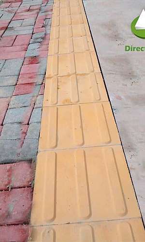 Piso tátil direcional concreto preço Piso tátil direcional concreto preço